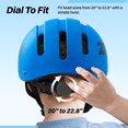 thumbnail image 4 of ZIFFY Kids Helmet -Adjustable Toddler & Child Bike Helmet for Ages5-10 Multi-Sport for Bicycle, Skateboard, Scooter, Roller Skating & Balance Biking, 4 of 9