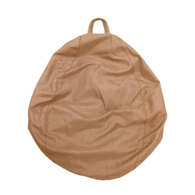 DOLITY Chaises pour Enfants, Ados, Adultes, Canapé et Grand Fauteuil Lounge, Rangement pour Jouets en Peluche - Brun
