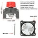thumbnail image 3 of Interruptor de desconexión de batería de 12V a 48V, kit de interruptor maestro de corte para barco marino, automóvil, camión, RV, remolques y vehículos, 3 of 7