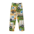 thumbnail image 5 of Xecao Construction Machinery1 Men's Straight Lounge Pajama Pants: The Ultimate in Comfortable Sleepwear, 5 of 9