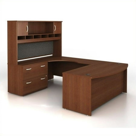 Series U-shape Computer - Bush Business Series C 4-Piece U-Shape Left-Hand Computer Desk