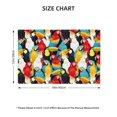 thumbnail image 4 of Placemats Set Of 4 / 6, Colorful Parrot Toucan Cockatoo Placemats For Dining Table Indoor/Outdoors Heat Resistant Washable Placemats 18" X 12", 4 of 8