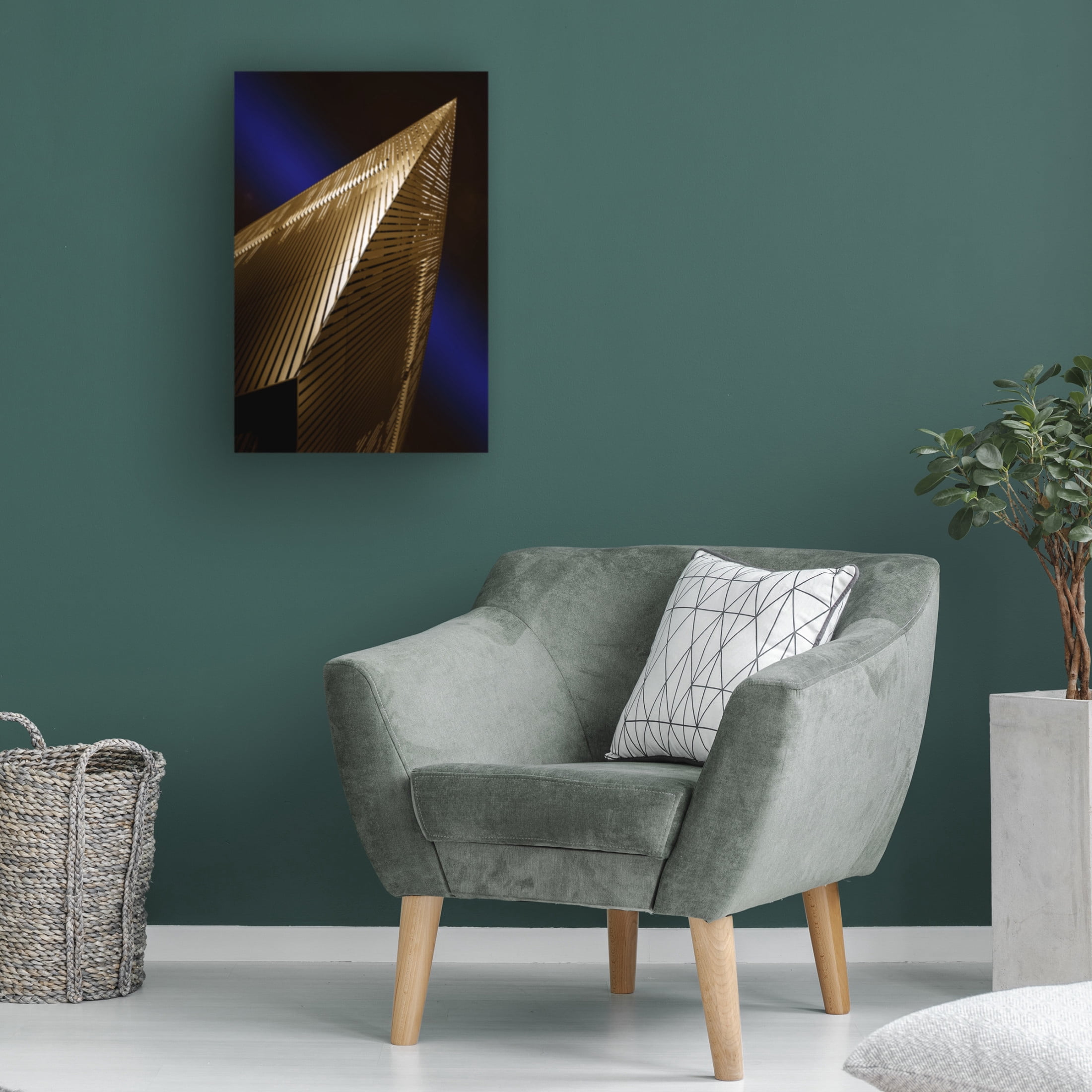 Canvas Wall Art - Marc Huybrighs 'Conference' Wall Art for Living Room, Bedroom, or Office Décor by Trademark Fine Art - 12 x 19 Inches