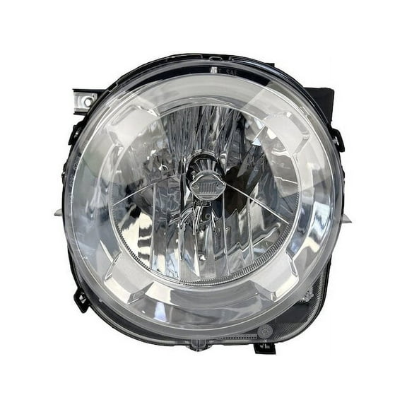 Right Headlight Assembly - Compatible with 2015 - 2018 Jeep Renegade 2016 2017