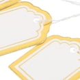thumbnail image 3 of BESTYASH Price Tags with String 500Pcs Golden Paper for Labeling Clothing Items, 3 of 6