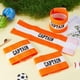 thumbnail image 3 of 4 brazaletes de capitán ajustables de nailon elástico para jugadores de fútbol y baloncesto, anticaídas., 3 of 9