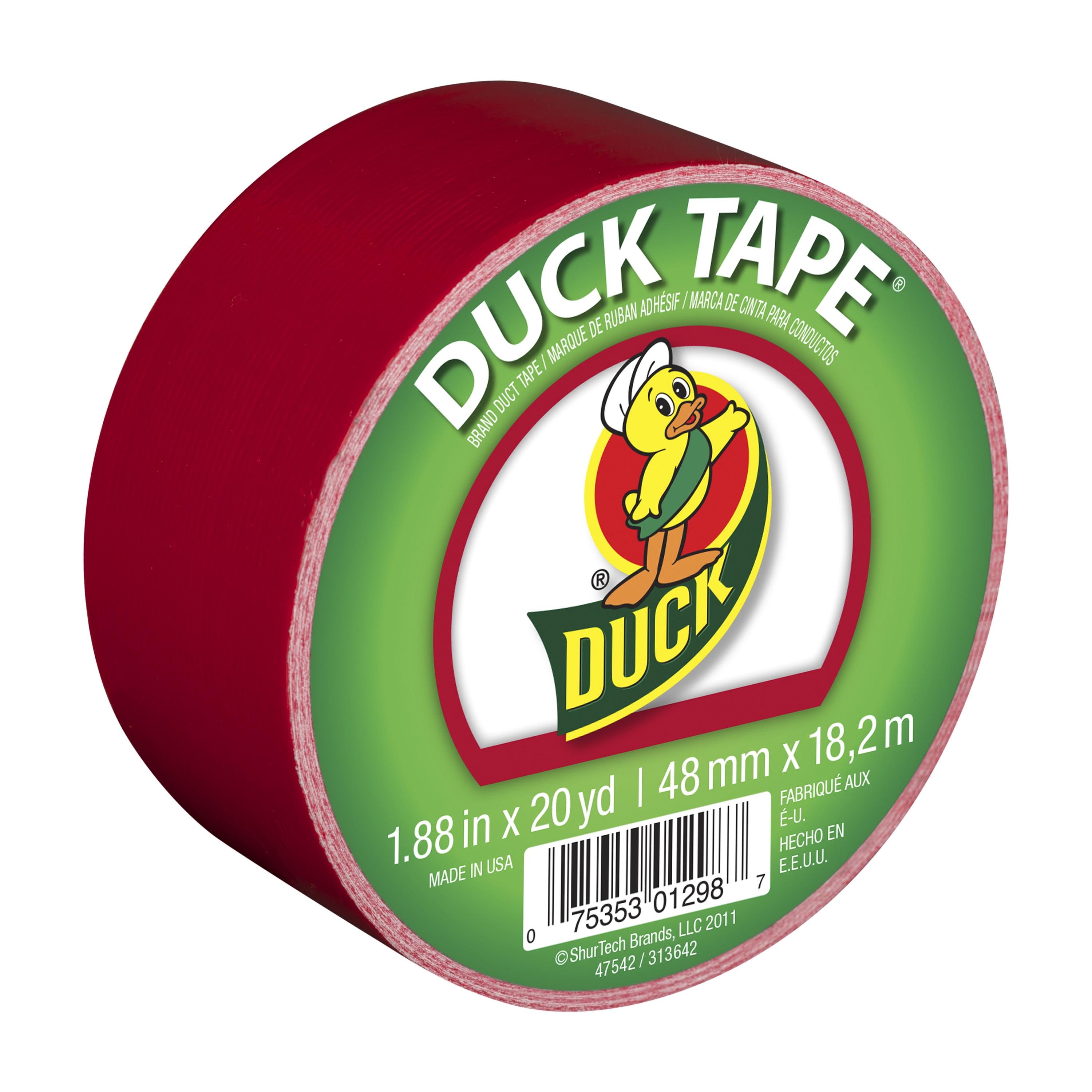 Duck Brand 1.88 In. x 20 Yd. Red Colored Duct Tape