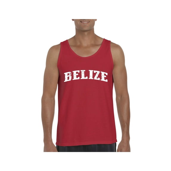 MmF - Men's Tank Top for Men, up to Men Size 3XL - Belize