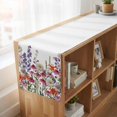 thumbnail image 6 of Table Runners 72 Inches Long Dress Scarves, Spring Floral Farmhouse Kitchen/Dining Table Runner, Coffee Tablerunners, Watercolor Daisy Lily Lavender Plants Garden 16x72 Inch, 6 of 9