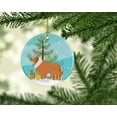 thumbnail image 2 of Carolines Treasures BB2934CO1 Collie Dog Merry Christmas Tree Ceramic Ornament, 2 of 2