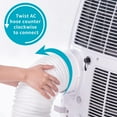thumbnail image 2 of YOUHO Portable Air Conditioner Exhaust Hose - 5.9 Inch Diameter - 80" Long - Universal Flexible Anti-Clockwise Room Airconditioner AC Vent Replacement Tube - Window Kit Extension Accessories, 2 of 8