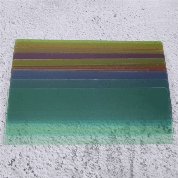 Qtmnekly 16 Pieces Guided Reading Highlight Strips Colored Overlays ...