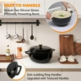 thumbnail image 5 of Matladin 6 Quart Enameled Cast Iron Dutch Oven with Lid, Dual Handles, Oven Safe up to 500°F or on Stovetop, Compatible for Braising, Stews, Roasting, 5 of 9