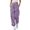 v#15Light Purple75, variant on Rggeeun Womens Pants Solid Color Ankle Length With Side Pockets Pleated Loose Fit Elastic Waist Adjustable Tie Knit Tapered For Summer Vacation Beach Cute Bottoms,Dark Green,Xxl