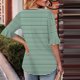 thumbnail image 3 of Blusas de Manga Corta para las Mujeres, Moda Verano Impreso, Blusas de Cuello Redondo, Chaqueta de Manga Corta para las Mujeres, 3 of 7