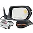 thumbnail image 3 of APA Replacement for Rear View Mirror Power Heated Signal with Blind Spot Detection PTM Cap 2017-2022 CR-V CRV Passenger Right Side 76208TLAA31 HO1321318, 3 of 4