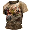 thumbnail image 1 of Camiseta Vintage para hombre, ropa informal con estampado 3d 5xl, Tops de verano de manga corta, Camiseta holgada, camisetas de gran tamaño para hombre, sudadera 2023, 1 of 4