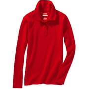 George Girls School Uniform Long Sleeve Polo with Scotchgard Stain Resistant Treatment (Little Girls & Big Girls)