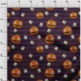 thumbnail image 2 of oneOone Cotton Poplin Twill Purple Fabric Halloween Sewing Material Print Fabric By The Yard 56 Inch Wide, 2 of 4