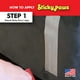 thumbnail image 3 of Pioneer Pet Sticky Paws on a Roll Cat Disuasivo, color blanco, 10 m por rollo, 3 of 5