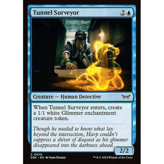 MtG Duskmourn: House of Horror Common Tunnel Surveyor #76