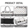 thumbnail image 4 of Large Capacity Tote Bag,Princess Unicorn Star Pattern Handbag Fashion Luxury Tote Bag,15.7"x13"x 5.1" Inches,Laptop Compatible, 4 of 6