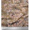 thumbnail image 1 of Soimoi Rayon Crepe Fabric Marble Stone Texture Print Fabric by the Yard 46 Inch Wide, 1 of 1