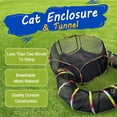 thumbnail image 4 of Recinto portátil para gatos al aire libre Naielfopet con bolsa de transporte, 4 of 9