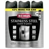 3Pk Weiman Stainless Steel Cleaner & Polish 17 oz