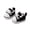 Black, variant on YIFAEUX Doll Shoes Lace-Up Mini Sneakers for 17cm Dolls Realistic Doll Footwear Fashion Doll Dress Up Accessory