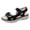 A-Black109, variant on Yuanlong Womens Sandals Adjustable Hook And Loop Platform Summer Sandals Open Toe Hollow Out Beach Shoes