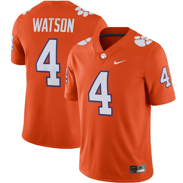Deshaun Watson Clemson Tigers Nike Alumni Player Game Jersey - Orange