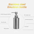 thumbnail image 3 of HCTSHG Stainless Steel Soap Dispenser Kitchen Sink Bathroom Shampoo Pump Box Container for Kitchen, Bathroom and Countertop Hand Lotion, 3 of 9