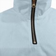 thumbnail image 4 of Gerichy Boys Quarter Zip Pullover Long Sleeve Corduroy Shirts Oversized Sweatshirts Kids Preppy Clothes Winter Top 3T-14T, 4 of 7