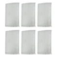 thumbnail image 4 of Clearance Under $2, 6 Pack Kitchen Scrubbing Sponges, Non-Scratch Dish Scouring Pads, Multi-Purpose Non-Metal Scrubber for Fast Cleaning of Pots and Pans, Polyester-Cotton Blend, 14x9cm (Silver), 4 of 6