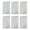 Silver*6, variant on Dish Sponge,1 Pack Scrub Sponges for Kitchen - Multipurpose Non-Scratch Sponge with Heavy Duty Scouring Power - Soft and Fast Cleaning Scrubber for Cleaning Dishes,Pans,Pots and Hard Stains
