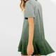 thumbnail image 3 of WILLBEST Vestidos para Mujer Verano Vestido Casual de Mujer Manga Corta Dobladillo Acampanado Vacaciones Uso Diario Básico Degradado Verano Primavera Otoño Atuendo Grande​​, 3 of 3