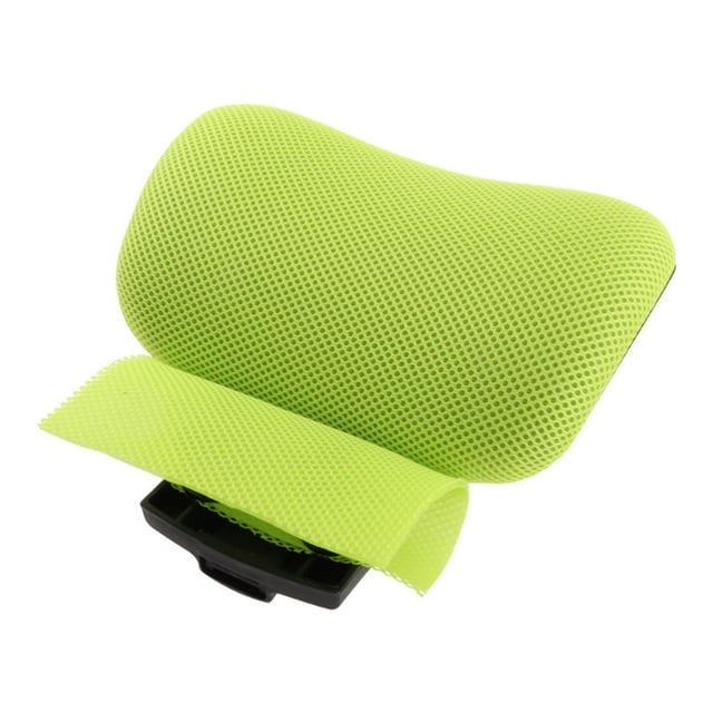 Reposacabezas ajustable para silla de oficina, accesorio ergonómico, clip de fijación de 2,2 cm, juego Verde