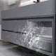 thumbnail image 5 of Light Luxury Nano Rock Integrated Basin Microcrystalline Stone Bathroom Cabinet Modern Minimalist Bathroom Sink Washing YX50BC My Lux Decor Round, 5 of 44
