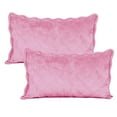 thumbnail image 2 of Home Soft Things 4 Piece Supersoft Microplush Bedspread Set - Pink - Oversized Queen (110" x 120"), 2 of 8