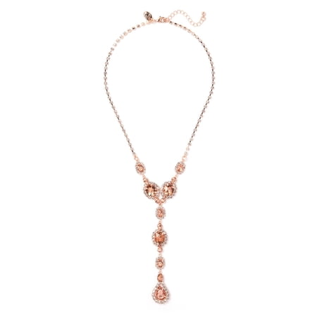 Pink Rhinestone Necklace