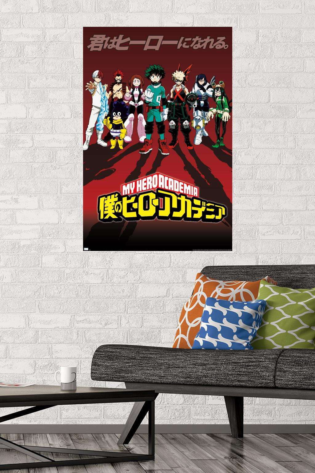 My Hero Academia - Group Pose Wall Poster, 22.375" x 34"