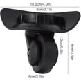 thumbnail image 5 of Heys Replacement Wheels,1 Pair A53 Trolley Case Luggage Wheel Universal Travel Suitcase Wheel Replacement Casters, 5 of 5