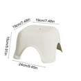 thumbnail image 3 of Xecvkr Small Stool with Nonslip Base Low Step Stool for Bathroom Toilet Shower Living Room Kitchen Enhanced Stability Plastic, 3 of 6