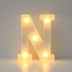 thumbnail image 1 of Xihbxyly Luces Navideñas, Decoración Led Colorida con Alfabeto, Luz Brillante de Bajo Consumo, Palabras Decorativas Fáciles de Instalar, Ideal para Fiestas Navideñas, Estilo Personal Único., 1 of 2
