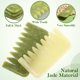 thumbnail image 2 of ColoMX 2pcs Jade Massage Combs Head Massage Combs Portable Jade Massage Pieles, 2 of 8