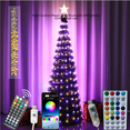 thumbnail image 1 of Cadena de luces de control de puntos de color mágico para aplicaciones de teléfonos móviles Cadena de luces de colores mágicos para acampar al aire libre Cadena de luces de control de, 1 of 5