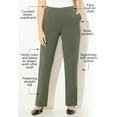 thumbnail image 5 of Catherines Women's Plus Size Suprema Pant, 5 of 6