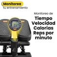 thumbnail image 3 of Mini Escaladora Endeavor con Monitor de Actividad y Ligas de Resistencia 8603 Blanca, 3 of 7