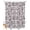 Grape purple, variant on Split Shower Curtain for Transfer Bench, Farmhouse Purple Fabric Shower Curtains for Bathroom, Vintage Flower Leaf Botanical Plant Tub Sliding Transfer Bench Waterproof Bath Curtains 72"x72"